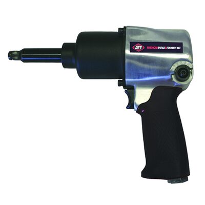 American Forge & Foundry Air Impact Wrench - 1/2" Drive - 1/4" NPT Air Inlet - 550 ft/lbs Maximum Torque