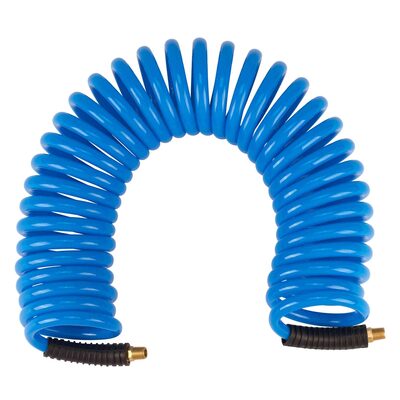 American Forge & Foundry Recoil Air Hose - 3/8" x 25' - 1/4" Brass Fittings