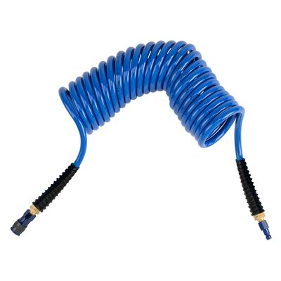 American Forge & Foundry Recoil Air Hose - 3/8" x 25' - 1/4" Fittings