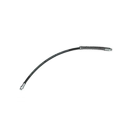 American Forge & Foundry Grease Gun Whip Hose w/ Heavy Duty Spring Guard - 18" Length - 3,500 PSI Working Pressure - 1/8" NPT
