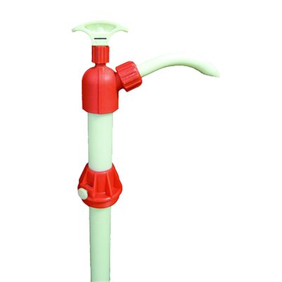 American Forge & Foundry Barrel Fluid Pump - Chemical - Nylon Body - Self Priming Vertical Lift - 15-55 Gallon Drums - for use with lacquer thinners, acetone, antifreeze, brake kleen detergents, glycerin, water, etc.