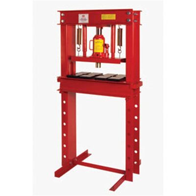 American Forge & Foundry Shop Press - 20 Ton Capacity - Bottle Jack Operated
