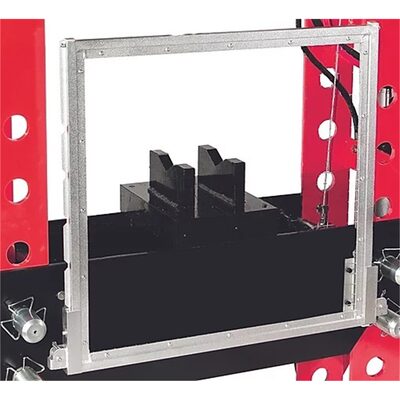 American Forge & Foundry Service Part - Polycarbonate Press Guard for 856ASD 75 Ton Shop Press - For AFF Model Number - 856ASD - Shop Press