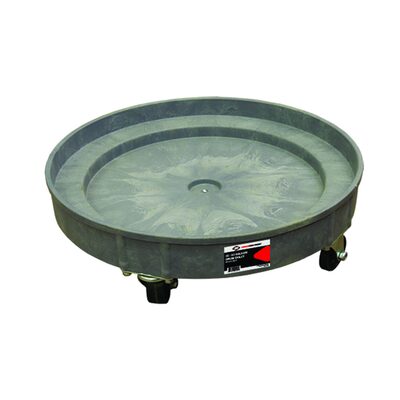 American Forge & Foundry Drum Dolly - 30 & 50 Gallon - Polypropelene - Five Swivel Casters