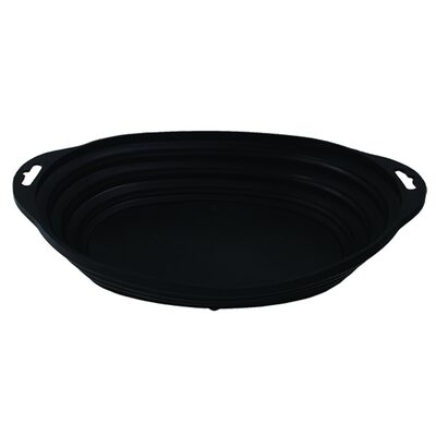 American Forge & Foundry Parts Tray - Oval - Magnetic - Rubber Coated - 12" x 9" Dimensions