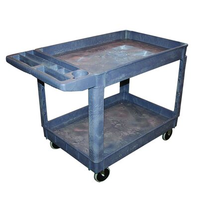 American Forge & Foundry Shop Cart - 500 Lbs. Capacity - Polypropylene - 36" x 24" Trays