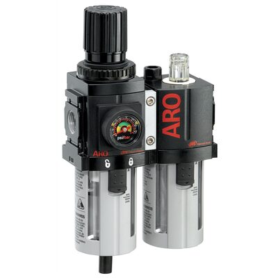 Ingersoll Rand 3/8" Piggyback Filter/Regulator/Lubricator