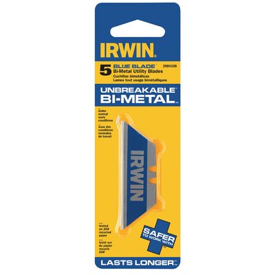Irwin Industrial BI-METAL RAZOR BLADES "BLUE BLADE"