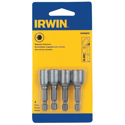 Irwin Industrial 4 PC. MAGNETIC NUT SETTER SET