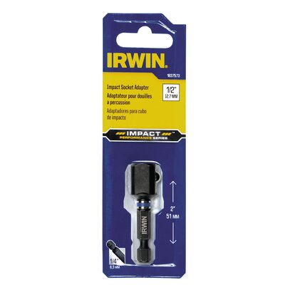 Irwin Industrial Socket Adptr 1/4" To 1/2"