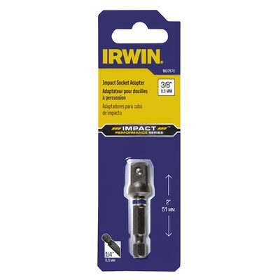Irwin Industrial Socket Adptr 1/4" To 3/8"