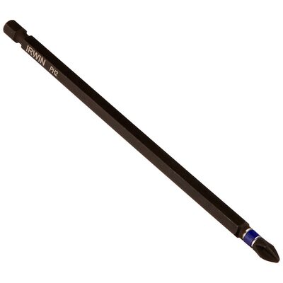 Irwin Industrial Power Impact Bit No. 2PH x 6 in. OAL (1 per Card)