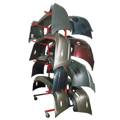 Innovative Tools & Tech Mobile Bumper MBM Mobile Bumper Cover Storage Rack, 41 in W x 37 in D x 85 in H, 250 lb Load