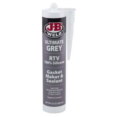 J B Weld J-B Weld 32927 Ultimate Grey RTV Silicone Gasket Maker and Sealant - 9.5 oz.