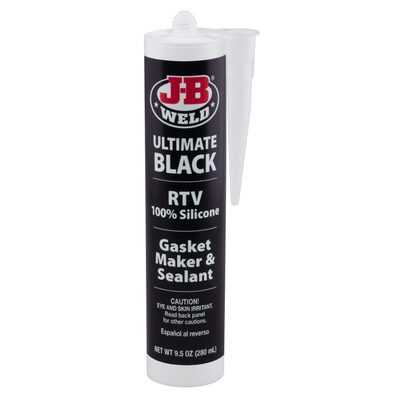 J B Weld J-B Weld 32929 Ultimate Black RTV Silicone Gasket Maker and Sealant - 9.5 oz.