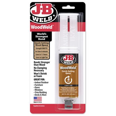 J B Weld J-B Weld 50151 WoodWeld Epoxy Syringe - 25 ml.
