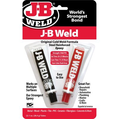 J B Weld J-B Weld 8265S Original Cold-Weld Steel Reinforced Epoxy - 2 oz.