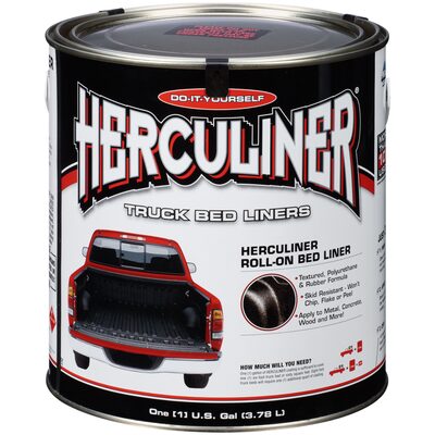 J B Weld Herculiner Bed Liner Coating Black 1 Gallon