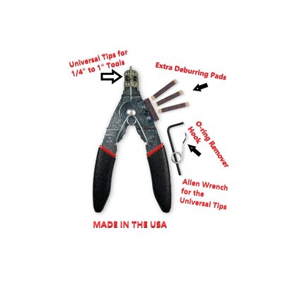 JUST CLIPS REPLACEMENT UNIVERSAL SWIVEL TIPS FOR SNAP RING PLIERS