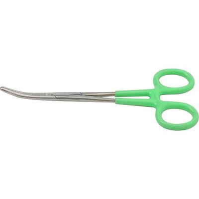 J S Products (steelman) PLIER PINCH OFF 6 1/4 BENT NOSE GREEN