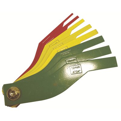 J S Products (steelman) 8PC COLOR CODED BRAKE THICKNESS GUAGE