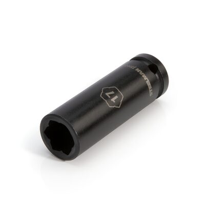 J S Products (steelman) 1/2-Inch Drive x 17mm Lug Nut Impact Socket for Mercedes Benz