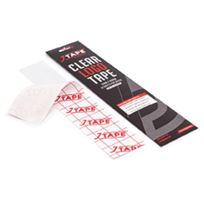 JTAPE Unlimited 2210.5030 2210 Series Logo Tape, 11.8 in L x 2 in W, 0.167 mm THK, Clear