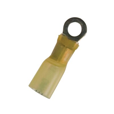 The Best Connection 12-10 5/16 IN  YELLOW CS HEAT SHRINK RING 4PCS
