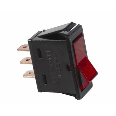 The Best Connection 20 Amp 12V Blue Rocker Switch