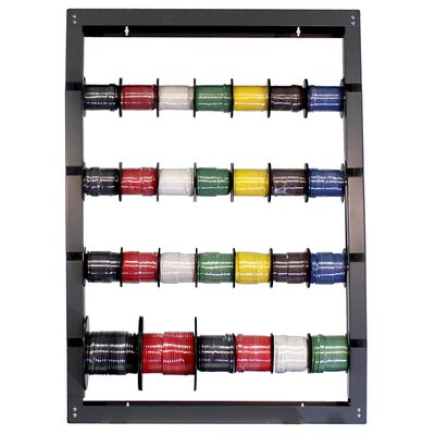 The Best Connection Pro Wire & Rack Bundle, 27 spools of wire and 4 rod rack