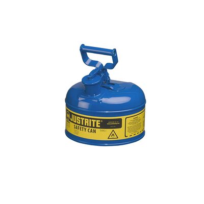 Justrite Mfg. Co. CAN, SAFETY, TYPE1, 1G, BLU