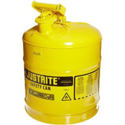 Justrite Mfg. Co. 5Gal/19L Safety Can Yellow