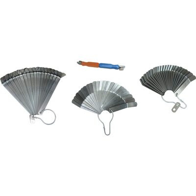 Lang Tools (Kastar) 3079 - Master Feeler Gauge Set for H.D. Truck Valve Adj.