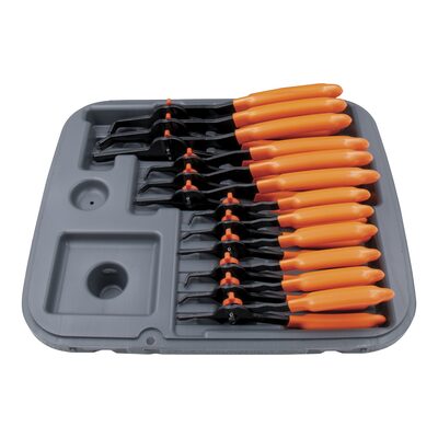 Lang Tools (Kastar) 3595 - 12-Pc. Combination Internal/External Snap Ring Plier Set