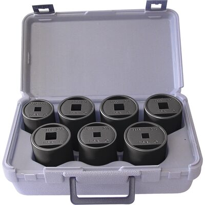 Lang Tools (Kastar) 41670 - 7-Piece Axle Nut Socket Kit