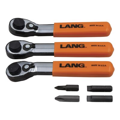 Lang Tools (Kastar) 5220 - 7-PC. Fine Tooth Bit Wrench Set