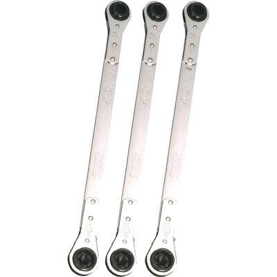 Lang Tools (Kastar) 5344 - 3-Pc. Universal Ratcheting Serpentine Belt Wrench Set