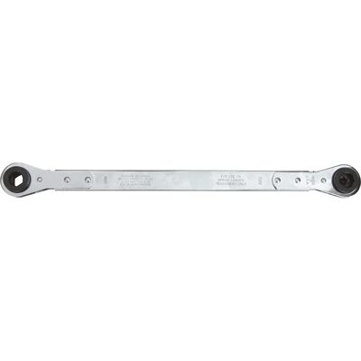 Lang Tools (Kastar) 8592 - Ratcheting Serpentine Belt Wrench 15mm 6-pt. x 3/8" male square x 13mm x 14mm 6-pt.