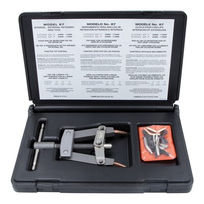 Lang Tools (Kastar) 87 - Heavy-Duty Pliers with Tip Kit