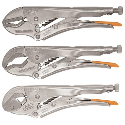 Lang Tools (Kastar) 3pc 10" Locking Pliers Set