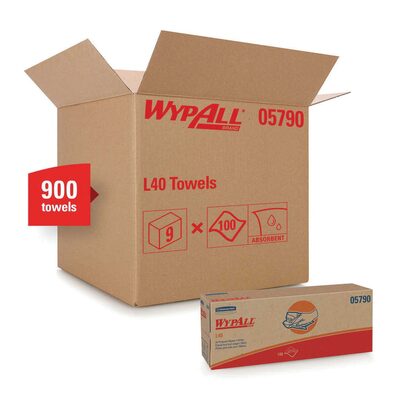 Kimberly-Clark 9CASE WYPALL L40 CLOTH TOWELS ALL-PURP