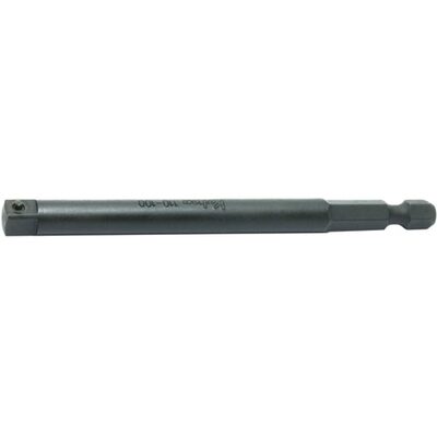 Ko-ken USA 110-100P 1/4 Hex Dr. Adaptor 1/4 Square Length 100mm Pin type
