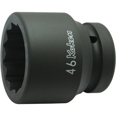 Ko-ken USA 18405A-1.7/16 1 Sq. Dr. Socket 1.7/16 12 point Length 62mm