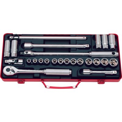 Ko-ken USA 4275 1/2 Sq. Dr. Socket set   6 point   24 pieces