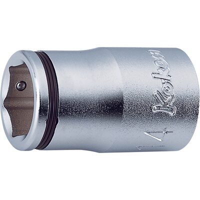 Ko-ken USA 4450M-18 1/2 Sq. Dr. Socket 18mm Nut Grip Length 36mm