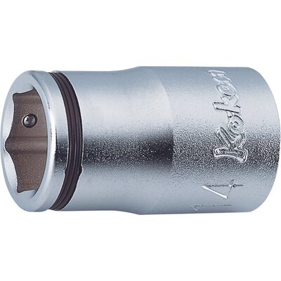 Ko-ken USA 4450M-22 1/2 Sq. Dr. Socket 22mm Nut Grip Length 37mm