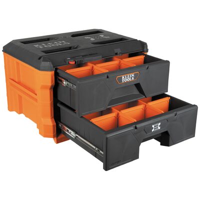 Klein Tools Tool Pouch, Pocket Tool Organizer, 4-Pockets, 5 x 2 x 9.875-Inch