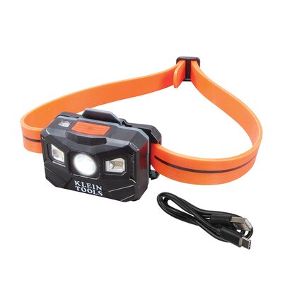 Klein Tools Rechargeable Headlamp and Work Light, 300 Lumens All-Day Runtime