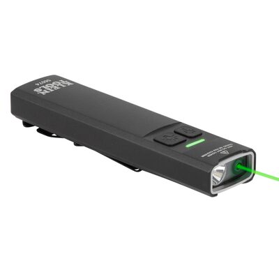 Klein Tools Rechargeable Slim-Profile LED Pocket Flashlight with Laser