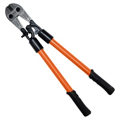 Klein Tools Bolt Cutter, Fiberglass Handle, 24-1/2-Inch